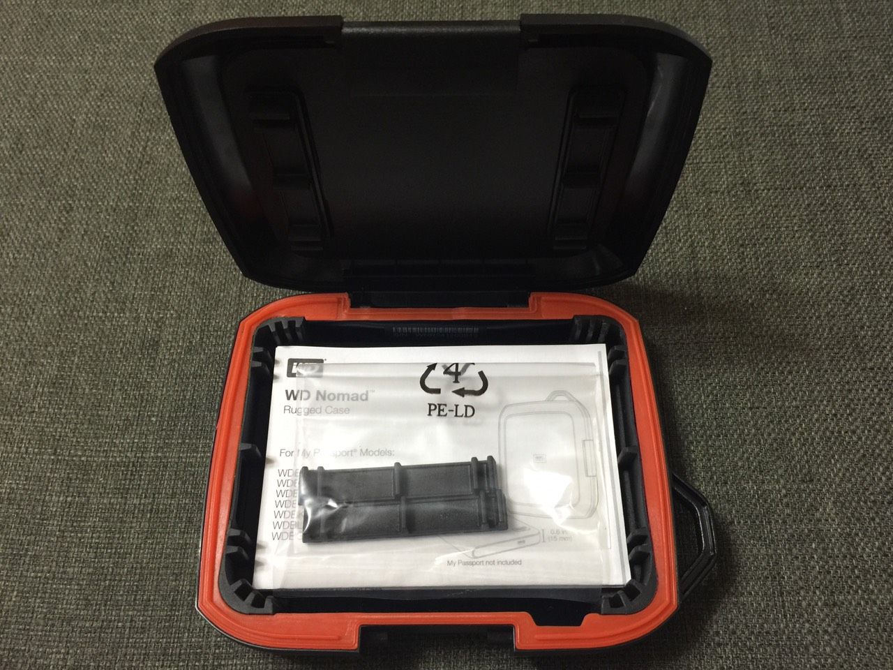 WD Nomad Rugged Case for My Passport External Hard Drive Black eBay